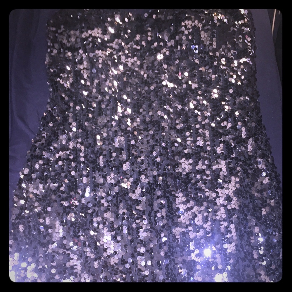 Sequin mini dress